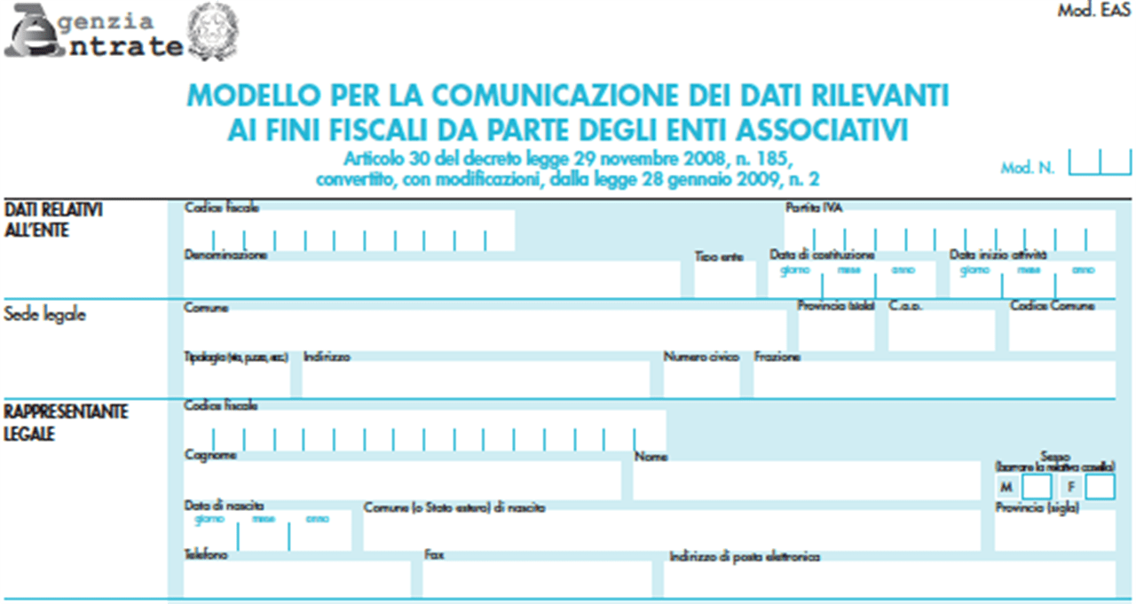 Modello EAS: che cosa è e perché compilarlo?