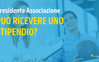 Il presidente di un Associazione può ricevere uno stipendio in qualità di istruttore sportivo?