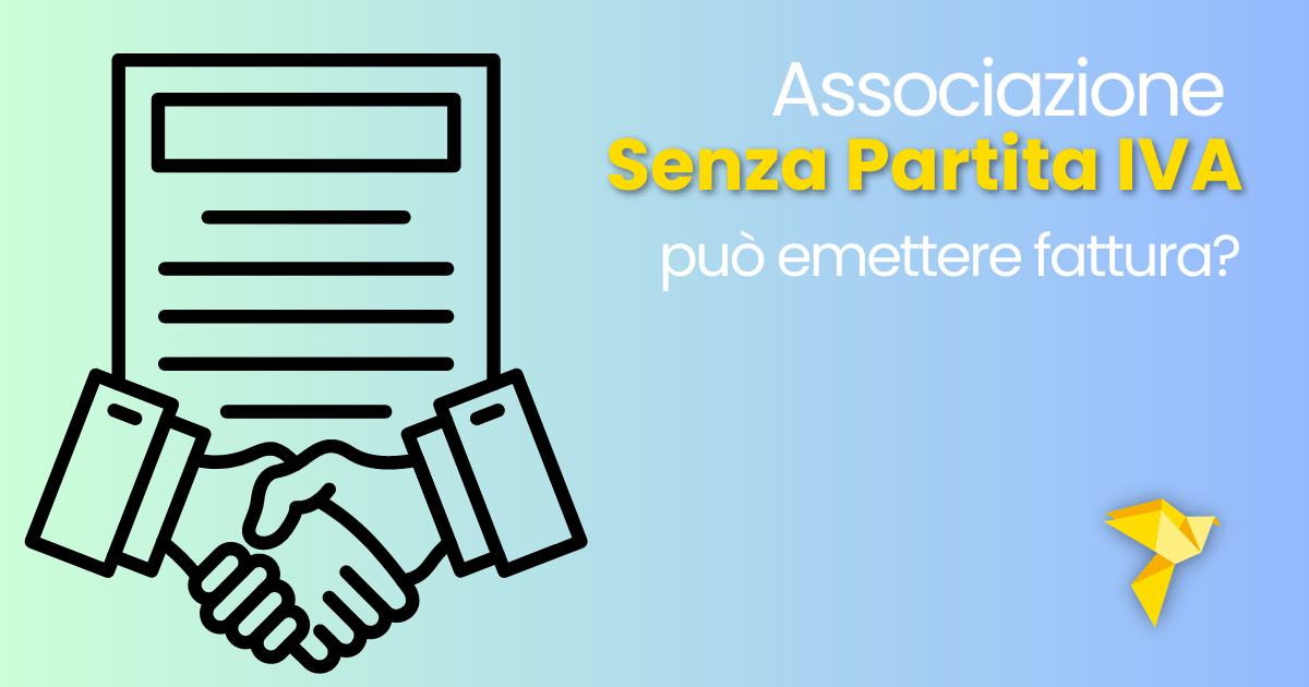 Un'Associazione senza partita IVA può emettere fattura?