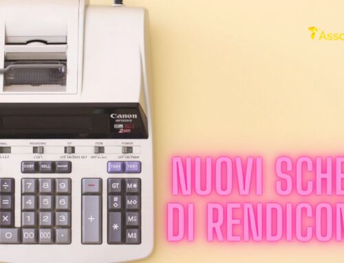 Nuovi Schemi di Rendiconto pubblicati su Assofacile