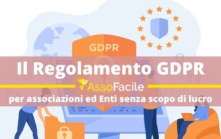 Il GDPR per le Associazioni e gli enti senza scopo di lucro. Come compilare il Registro dei Trattamenti.
