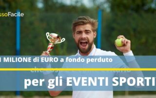 1 milione di EURO a fondo perduto da Regione Lombardia per il sostegno delle manifestazioni sportive