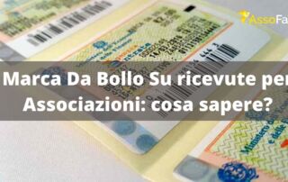 Marca da Bollo su ricevuta Associazioni: cosa dice la Legge?