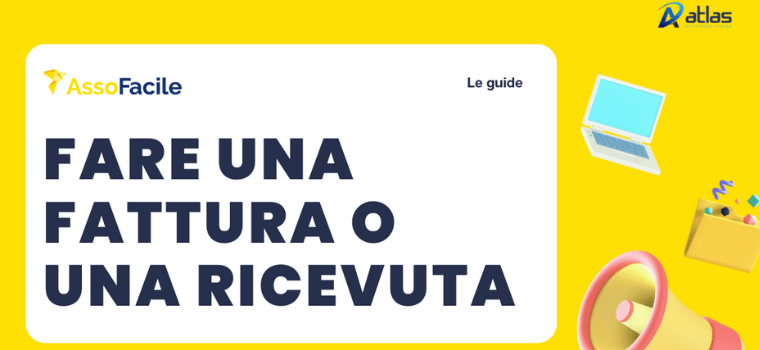 fare una fattura o una ricevuta