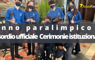 Per l’inno paralimpico l’esordio ufficiale nelle Cerimonie istituzionali