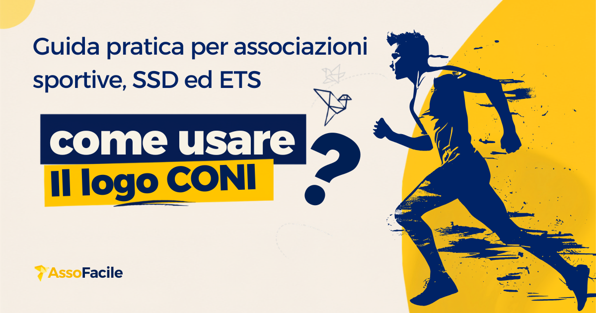Logo CONI: regole di utilizzo per ASD e SSD, divieti e autorizzazioni