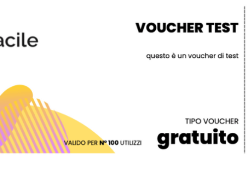 Creare un voucher associazioni con AssoFacile.