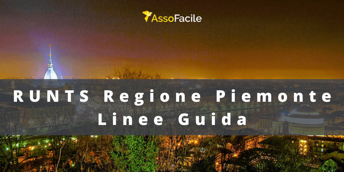 runts regione piemonte linee guida