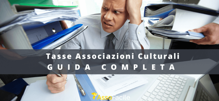 tasse associazioni culturali guida completa