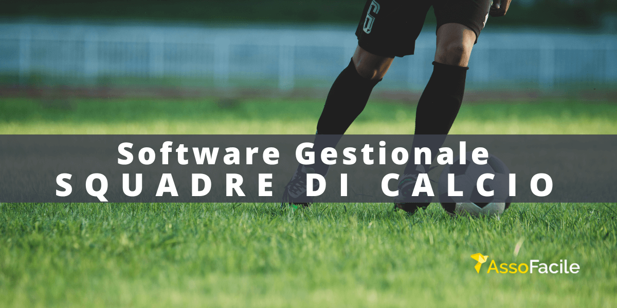 software gestionale squadre di calcio