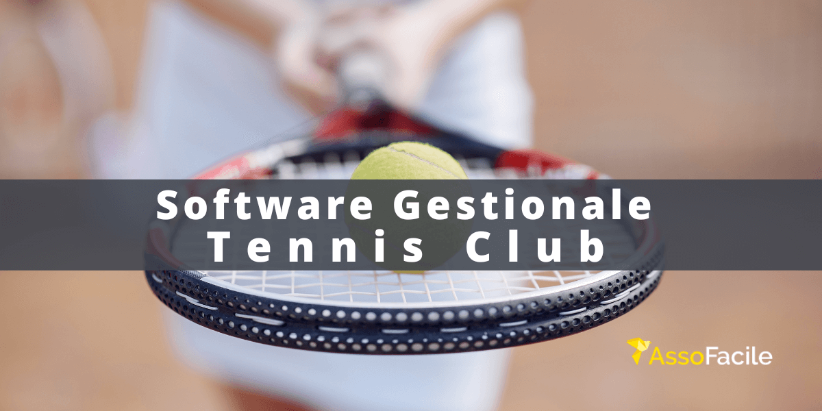 software gestionale tennis club