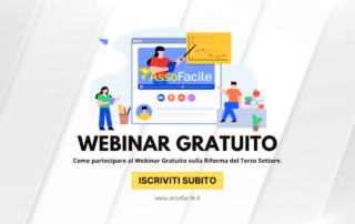 Webinar Gratuito Riforma del Terzo Settore