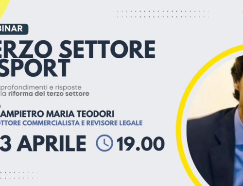 Webinar sulle novità della riforma del Terzo Settore: cogliere le opportunità e affrontare le sfide