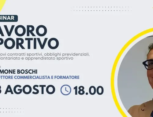 Webinar sul Lavoro Sportivo con Simone Boschi: Iscriviti GRATIS