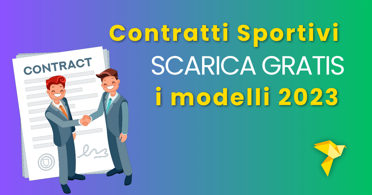 Modelli Contratti Sportivi: SCARICA GRATIS il facsimile dei nuovi contratti di collaborazione sportiva