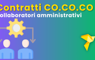 Contratti CO.CO.CO per collaboratori amministrativi.
