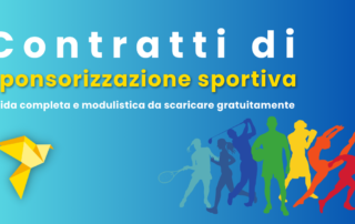 Sponsorizzazione sportiva: guida completa e fac simile di contratto da scaricare gratuitamente