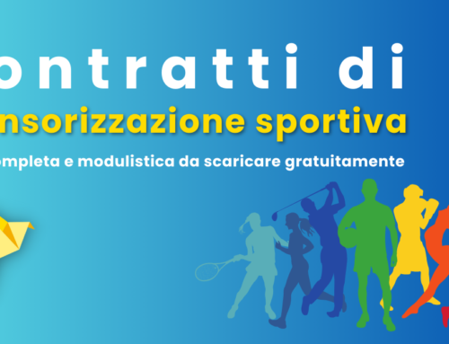 Sponsorizzazione sportiva: guida completa e fac simile di contratto da scaricare gratuitamente