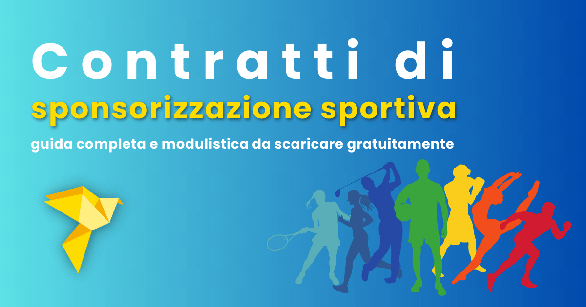 Sponsorizzazione sportiva: guida completa e fac simile di contratto da scaricare gratuitamente