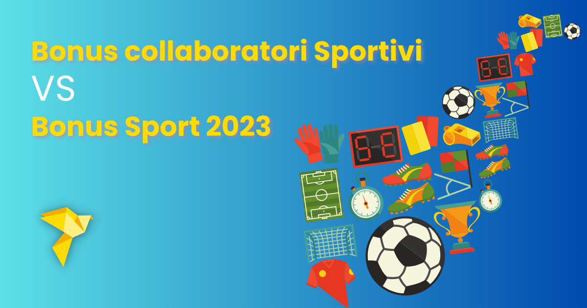 Bonus Collaboratori Sportivi VS Bonus Sport 2023