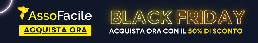 Black Friday AssoFacile. AssoFacile Premium al 50% di SCONTO