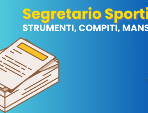 Segretario sportivo. Compiti e mansioni del segretario sportivo