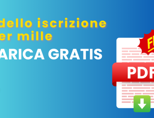 Modello 5 per mille editabile per associazioni: scarica gratis