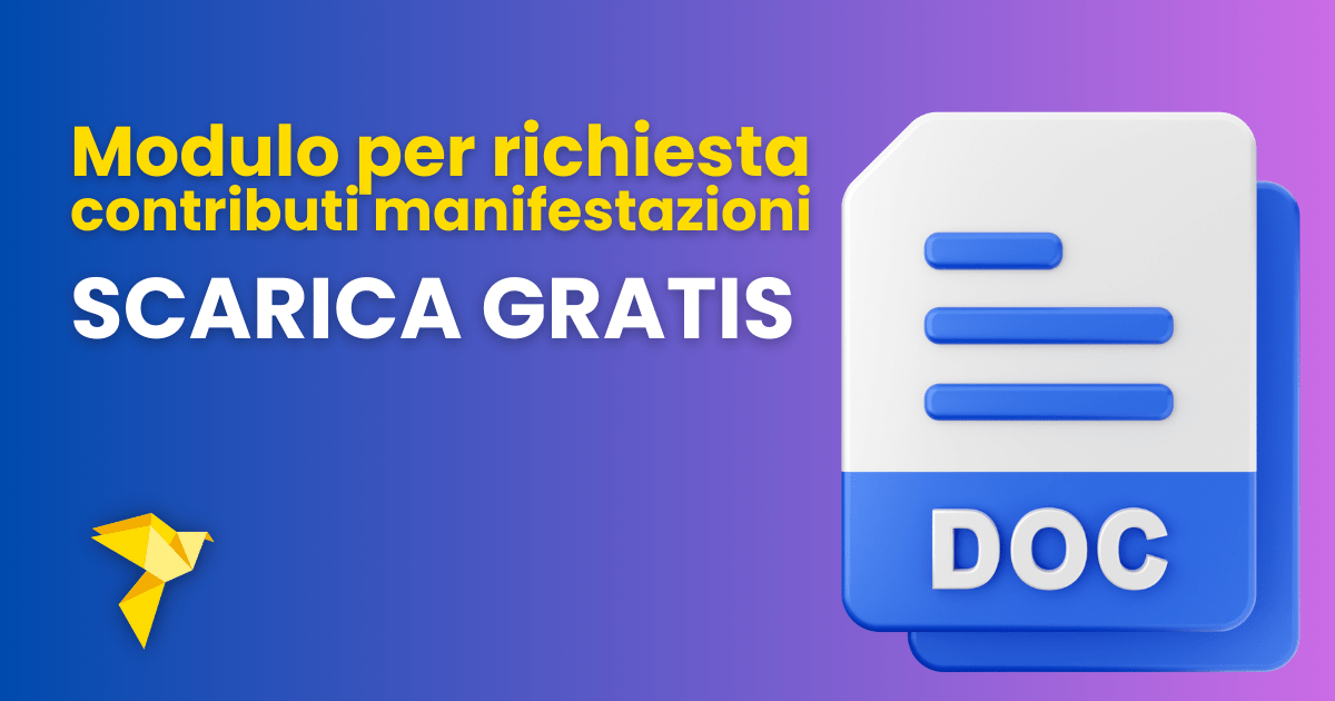 Modulo per richiesta di contributo: scarica gratis il facsimile