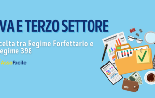 Iva e Terzo Settore: scelta tra Regime Forfettario e Regime 398