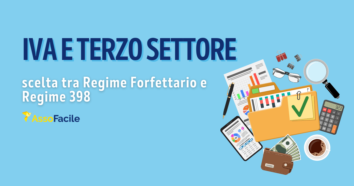 Iva e Terzo Settore: scelta tra Regime Forfettario e Regime 398