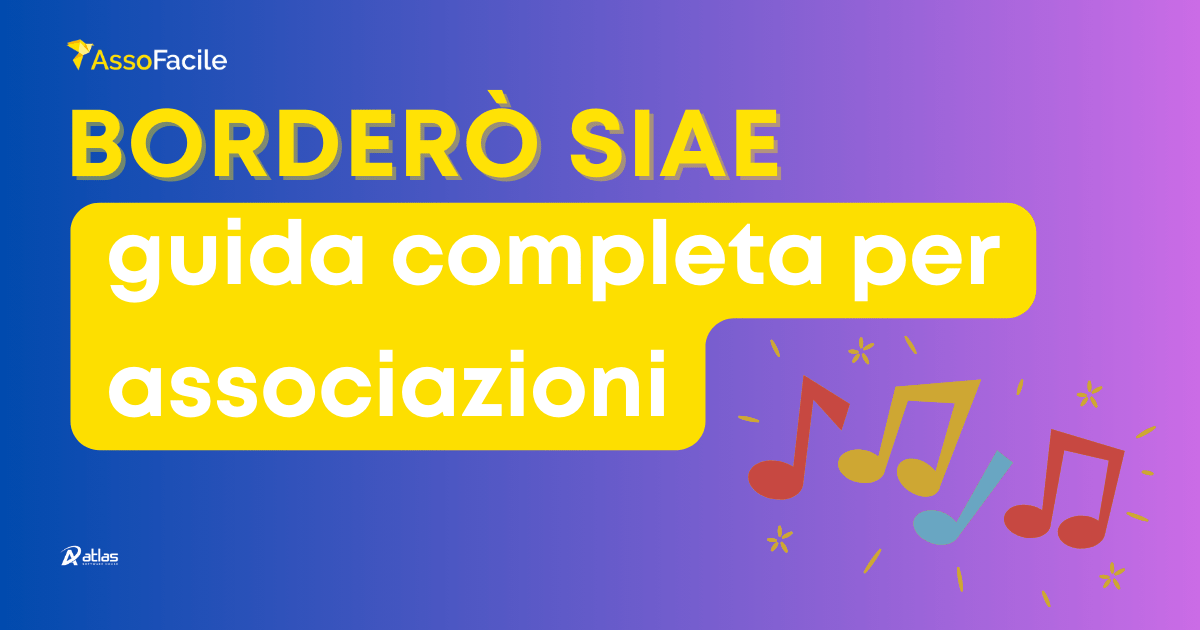Borderò Siae: guida completa alla compilazione del borderò