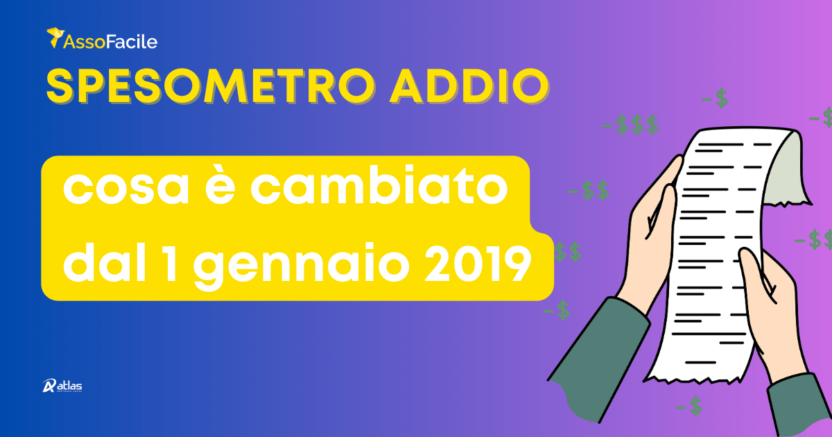 Spesometro: cosa è cambiato per le associazioni dal 1 gennaio 2019?