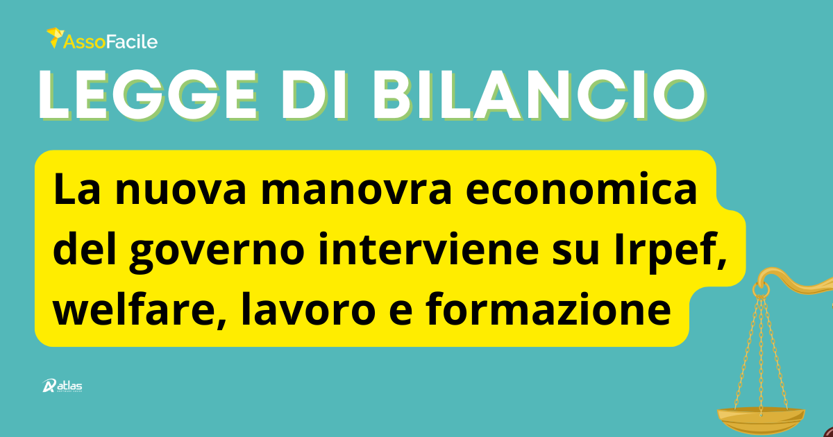 La Legge di Bilancio 2025: misure, limiti e prospettive per il Terzo Settore e le politiche sociali